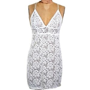 Victoria's Secret floral sheer chemise dress size Medium